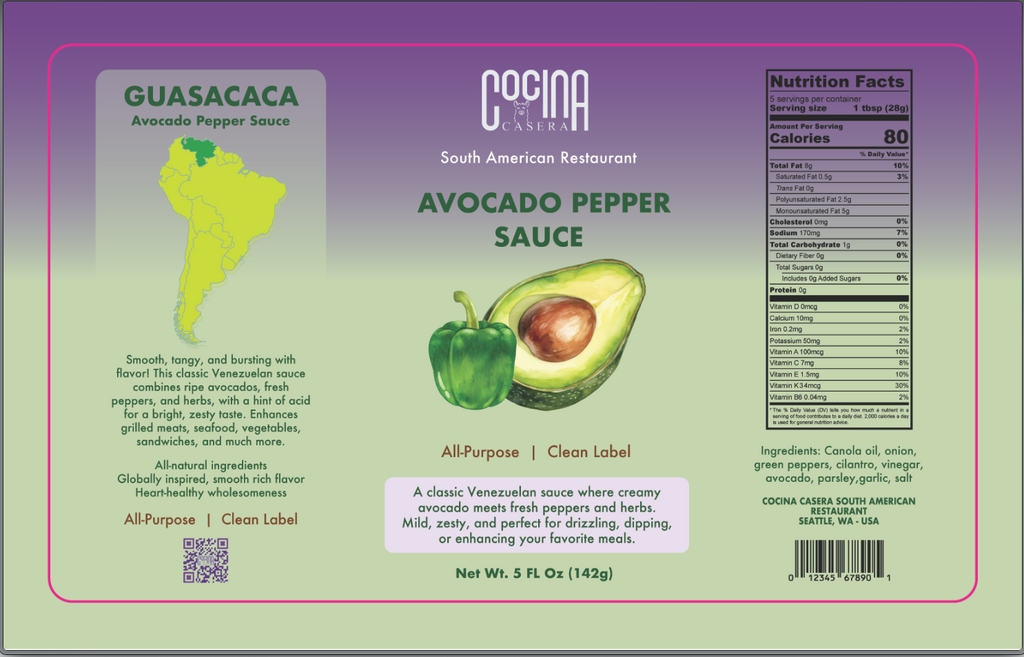Avocado Pepper Sauce