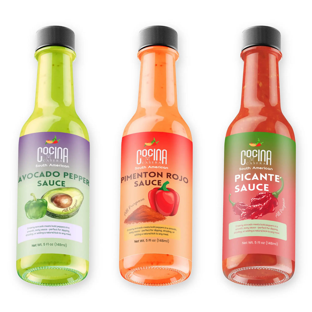 Buy All Three Sauce Flavors!